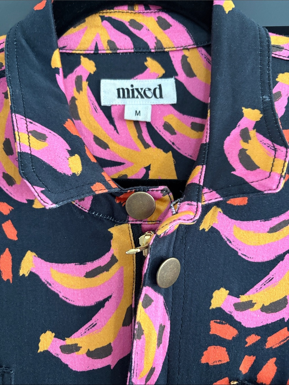 Mixed by Nasrin Classic Banana Jumpsuit Medium - Picture 2 of 2